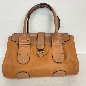 Chloe Tan Leather Handbag